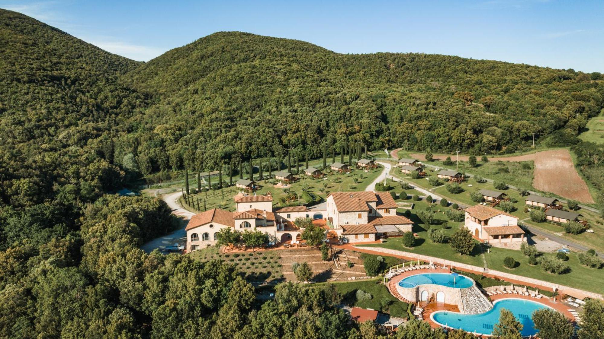 Отель Glamping Le Tegole Рипарбелла Экстерьер фото